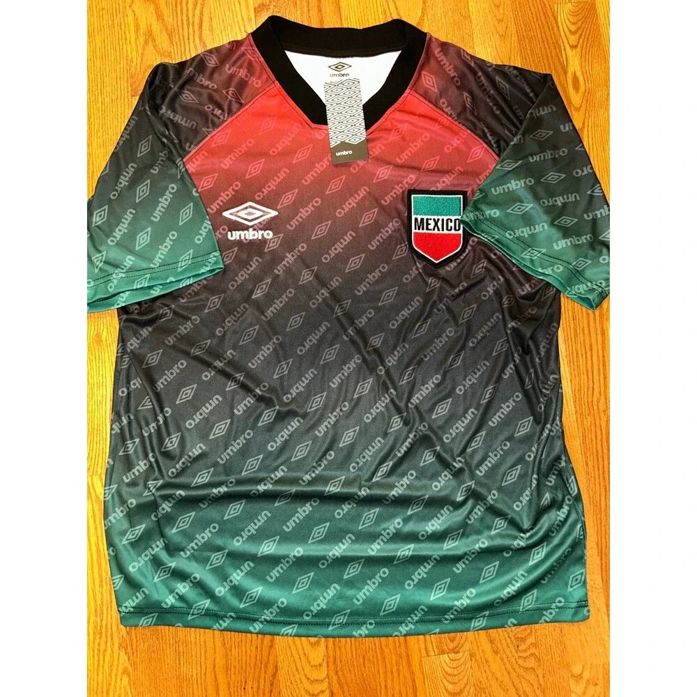 Umbro Mexico Football Jersey FIFA World Cup Soccer